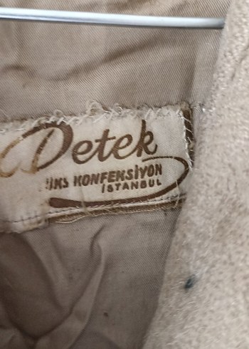 Düğmeli Kahverengi kaşe erkek kaban - Görsel 5