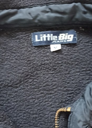 Siyah Erkek Midi Boy Fermuarlı Ceket kadife Polar - Görsel 6