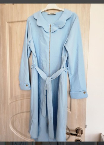Zara Pastel Mavi Volanli Kap