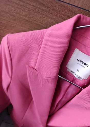 Koton Pembe Kadın Blazer Ceket koton