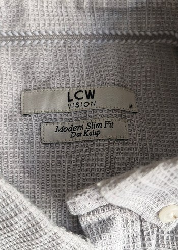 Erkek Gri Beyaz Keten Uzun Kollu Gömlek - Görsel 3