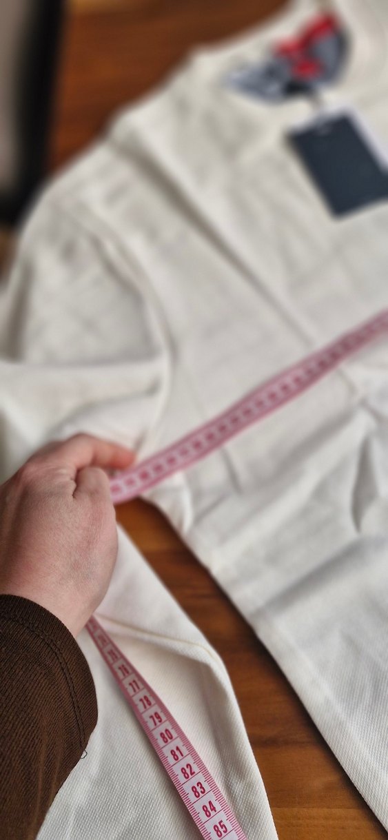 Erkek Beyaz uzun Kollu Regular Fit Sweatshirt - Görsel 4