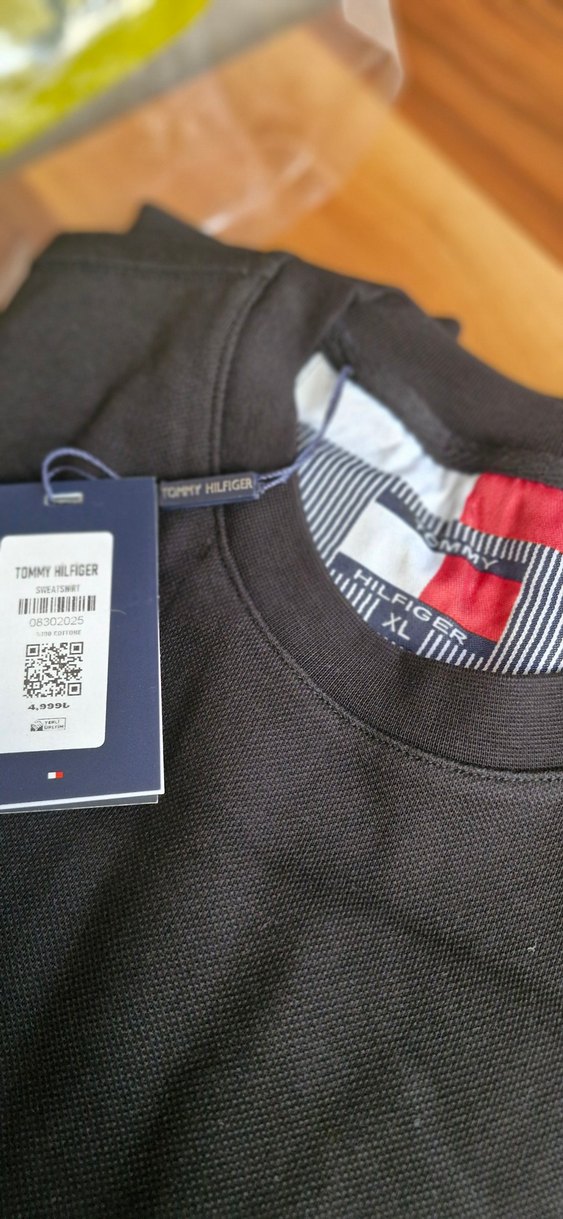 Siyah Erkek uzun Kollu Sweatshirt - Görsel 2