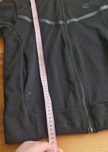 Nike Siyah Fermuarlı Erkek Sweatshirt - Görsel 3