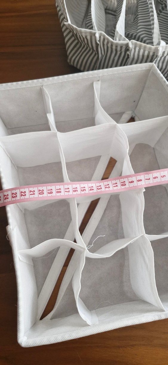 Gri Beyaz Çok Gözlü Dolap Düzenleyici - Görsel 4