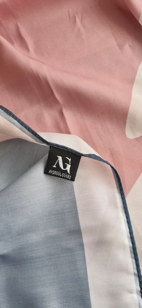 Pastel Renkli Kadın eşarp - Görsel 2