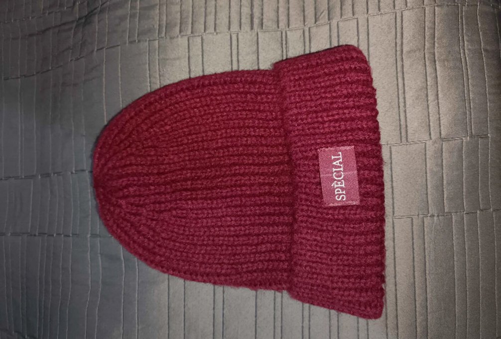 Bordo Örgü Kadın Bere - Special - Görsel 3