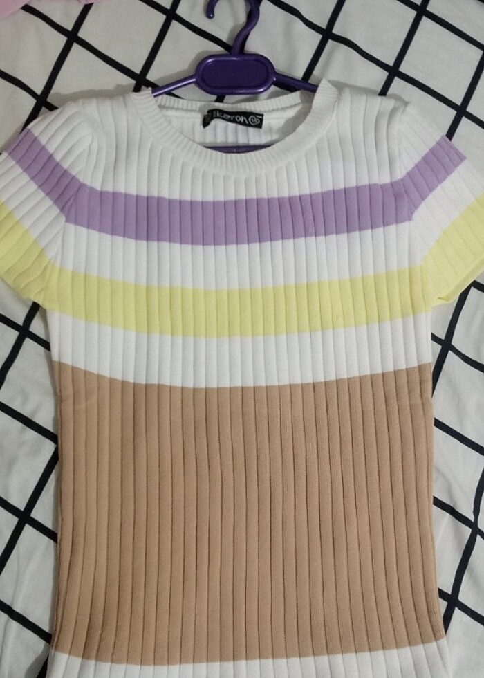 Renkli Dar Üst  - Görsel 2