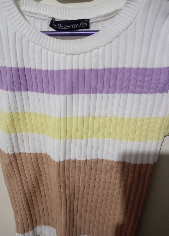 Renkli Dar Üst  - Görsel 4