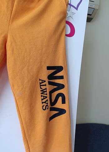 Unisex Nasa Baskılı Rahat Eşofman - Görsel 6