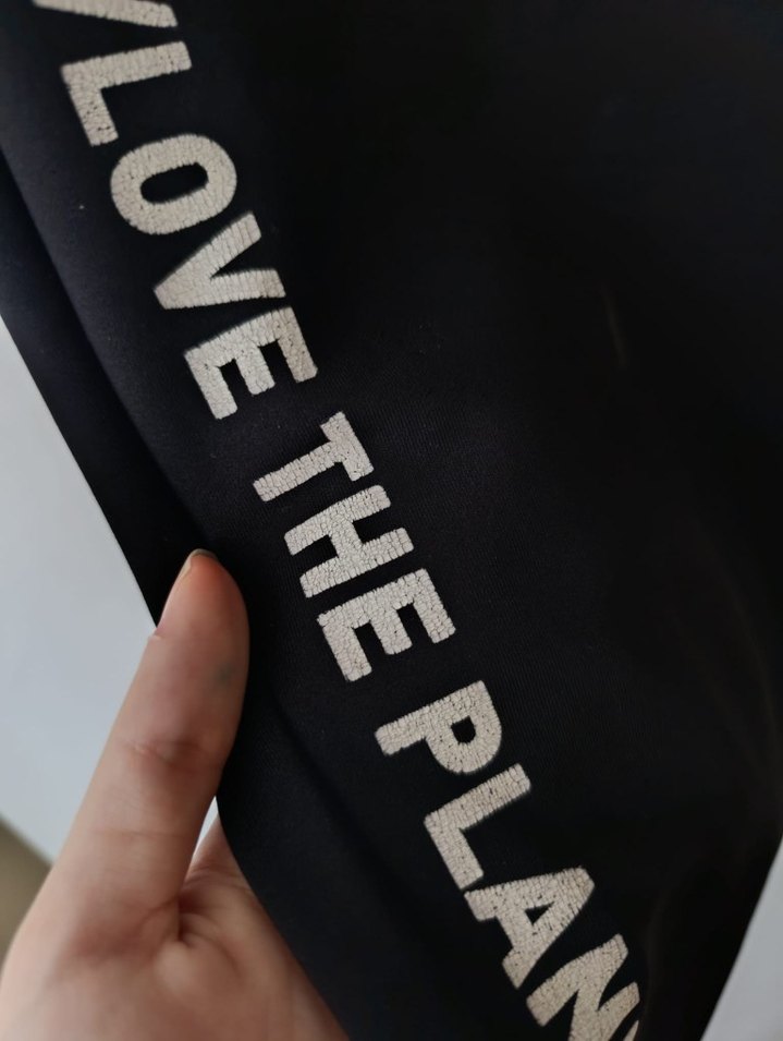 Unisex DeFacto Siyah Rahat Eşofman - Görsel 5