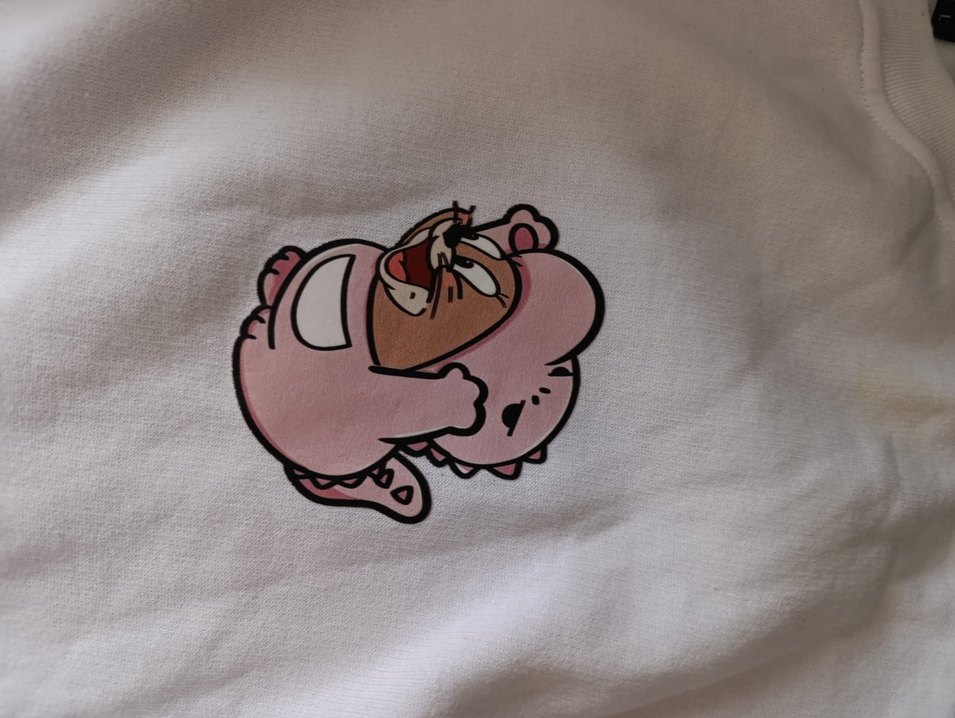 Jerry Baskılı Oversize sweatshirt - Görsel 2