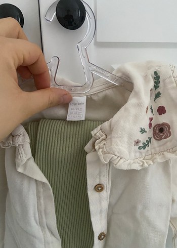 Nakışlı Bohem Kız Gömlek - Görsel 2