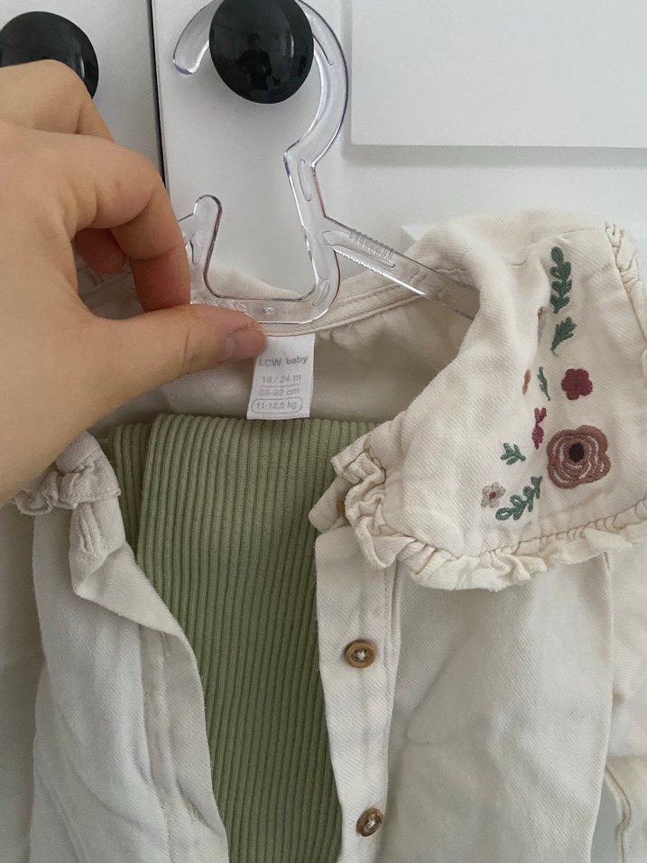 Nakışlı Bohem Kız Gömlek - Görsel 2