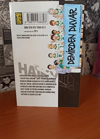 Beden Renk Haikyu!! 4 ve 6.cilt