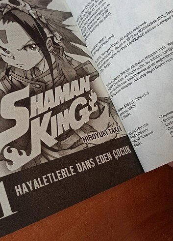  Beden Shaman King 1.Cilt