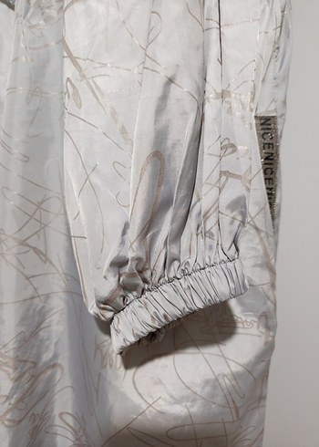 Gri Yağmurluk Trençkot - Görsel 10