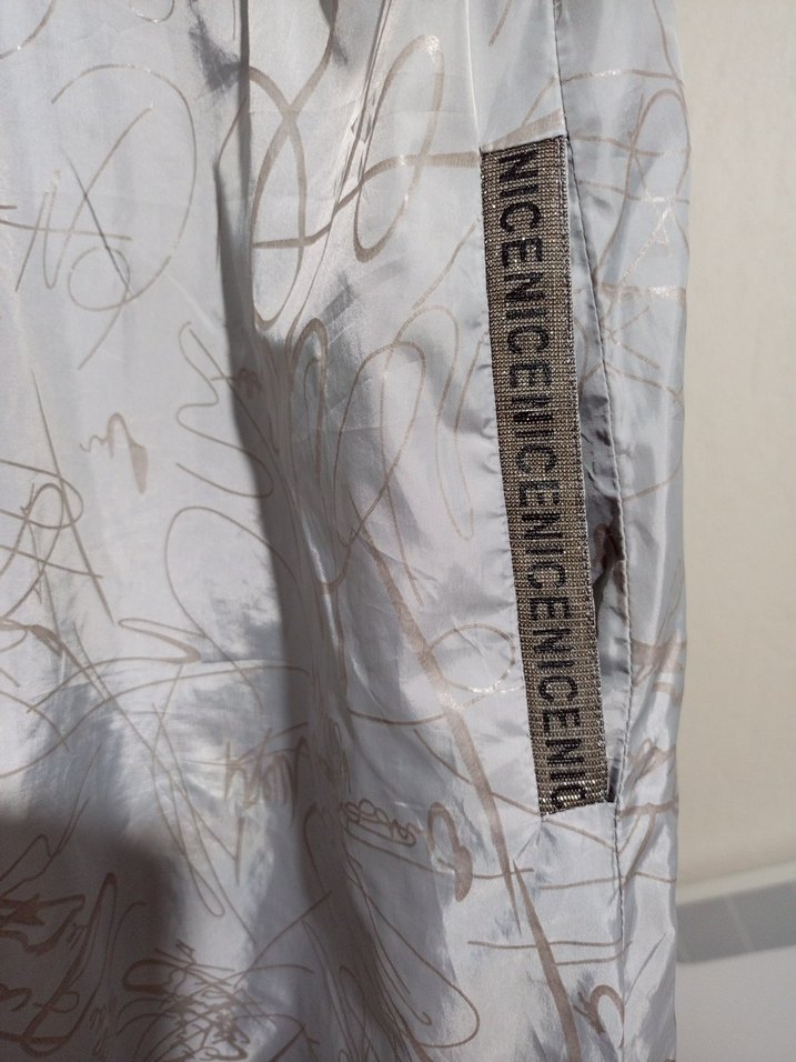 Gri Yağmurluk Trençkot - Görsel 3