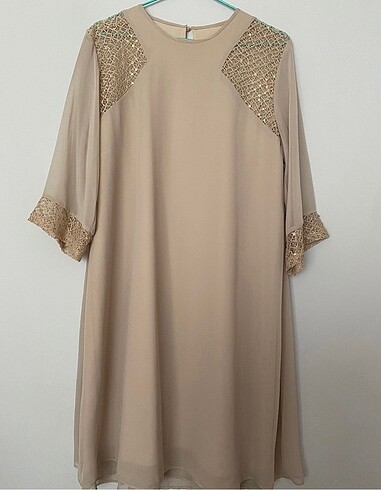 Abiye şifon elbise