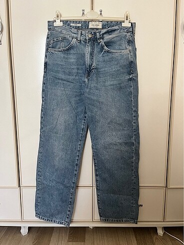 Pull And Bear 38 baggy mavi