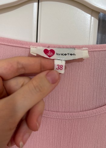 Pembe Uzun Hamile Elbisesi - Görsel 3