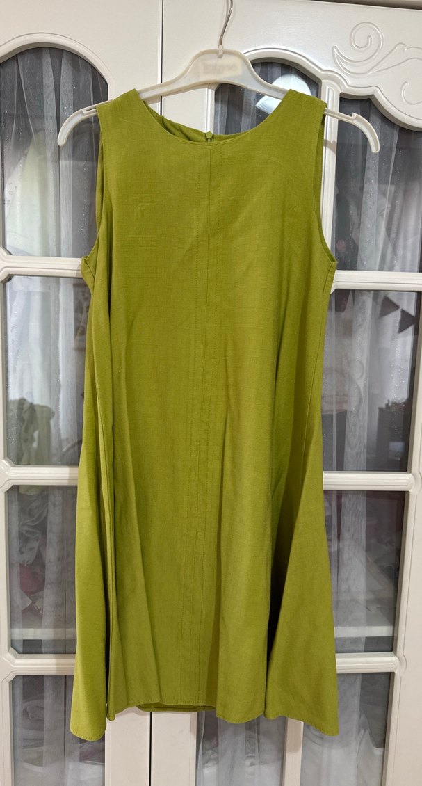 Salaş Keten Uzun Elbise - Görsel 2