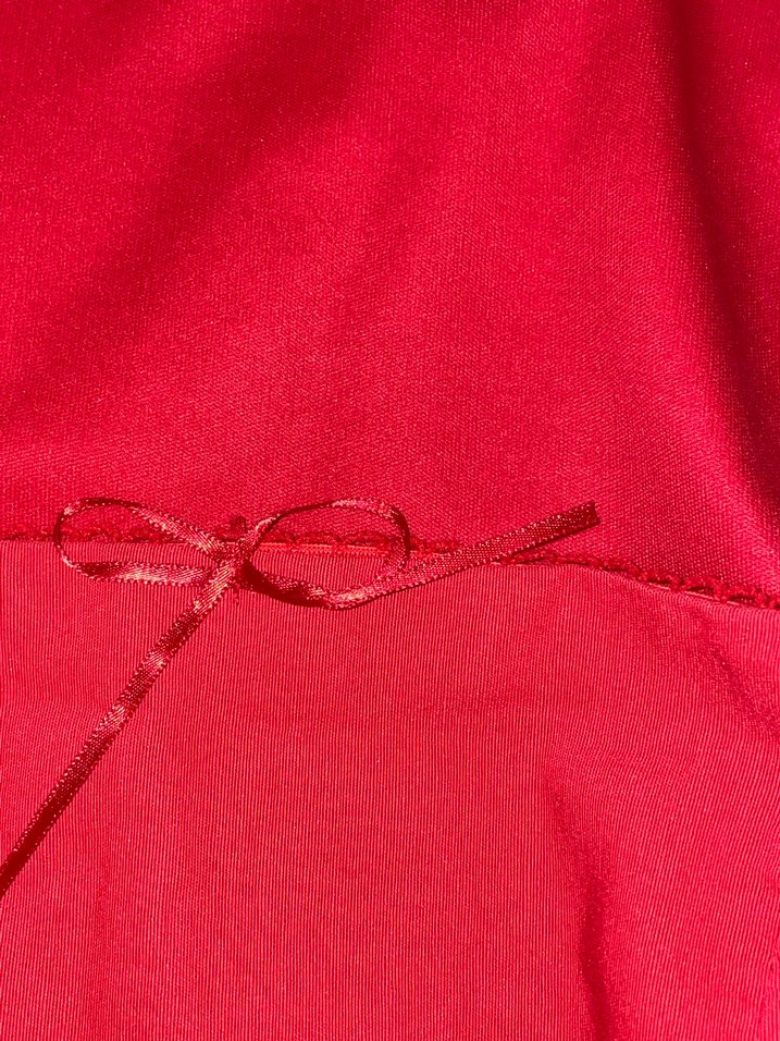 Kırmızı  Korse Midi Boy - Görsel 2