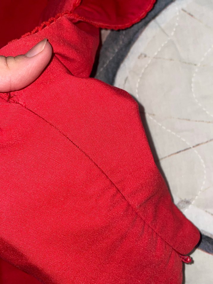 Kırmızı  Korse Midi Boy - Görsel 3