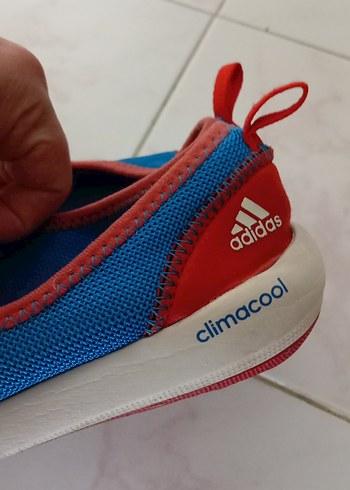 Mavi Kırmızı Kadın Spor Ayakkabı - Görsel 5