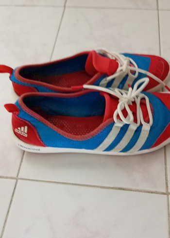 39 Beden Mavi Kırmızı Kadın Spor Ayakkabı