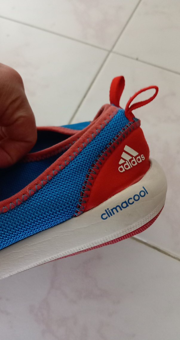 Mavi Kırmızı Kadın Spor Ayakkabı - Görsel 5