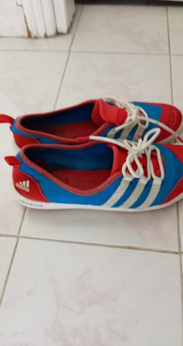 Mavi Kırmızı Kadın Spor Ayakkabı - Görsel 3