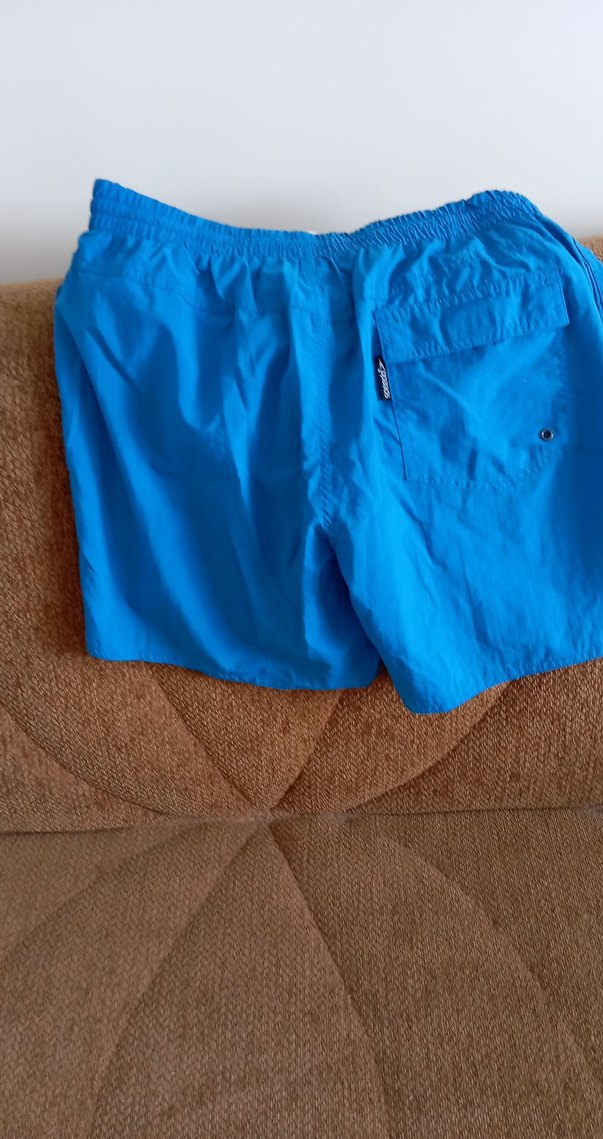 Mavi Erkek Mini Yüzme Şortu Velcro - Görsel 4