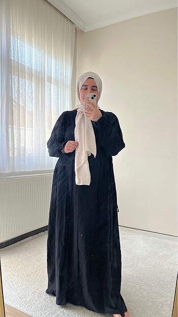 Diğer Siyah Müslin Elbise