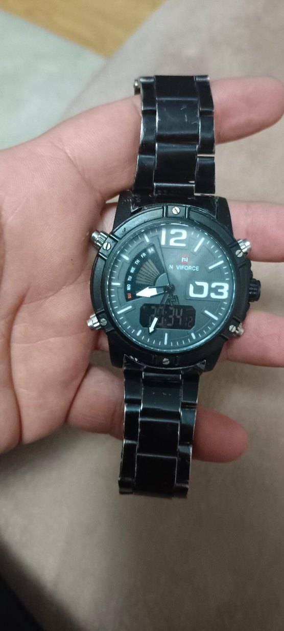 naviforce kol Saati dijital ve analog - Görsel 2