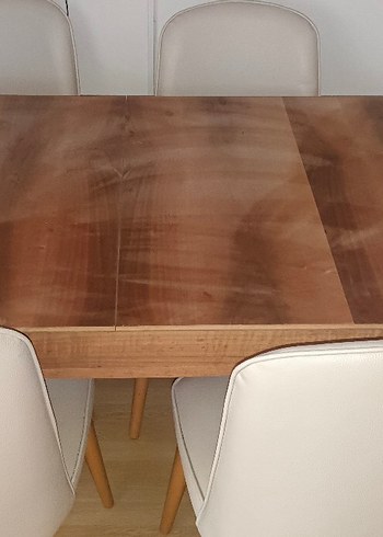 Bej Parlak Modern Masa takimi - Görsel 3