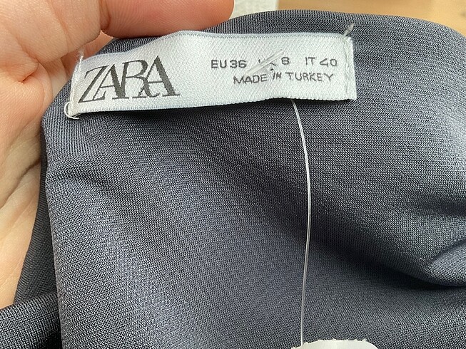 s Beden ZARA LACİVERT ELBİSE