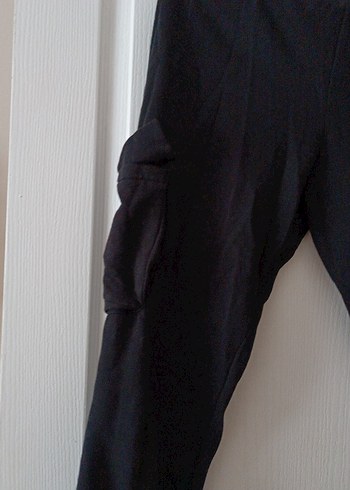 Zara Erkek Çocuk Siyah Rahat Kesim Pantolon