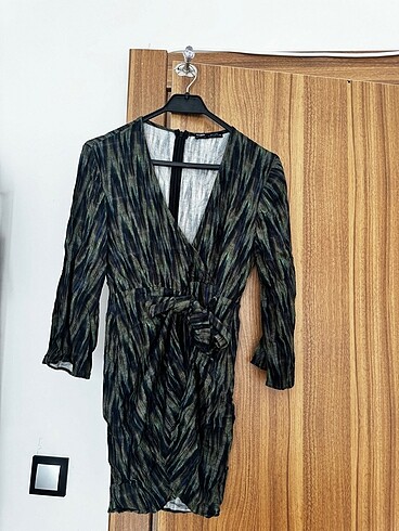 Pull and Bear Desenli Elbise