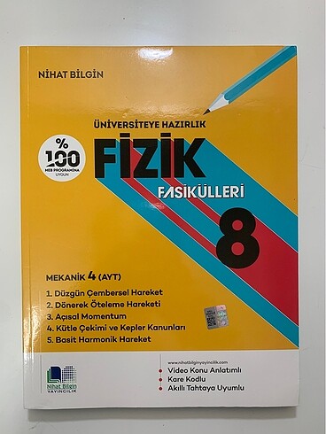 Nihat Bilgin Fizik Fasikülleri 8