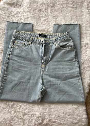 Yüksek Bel Mom Jean - Görsel 5