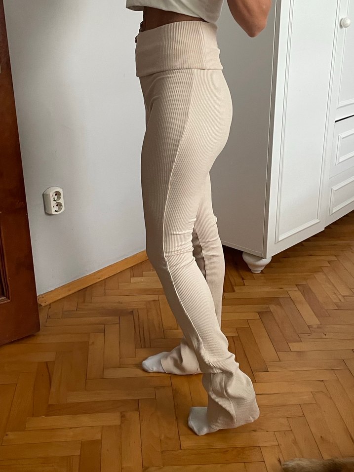 Zara Triko Pantalon - Görsel 3