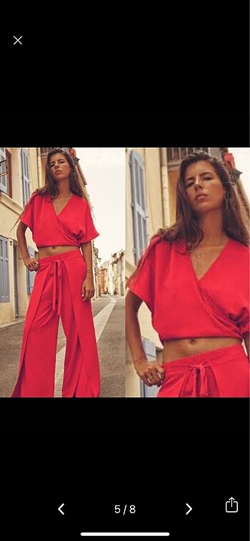 s Beden Zara crop bluz
