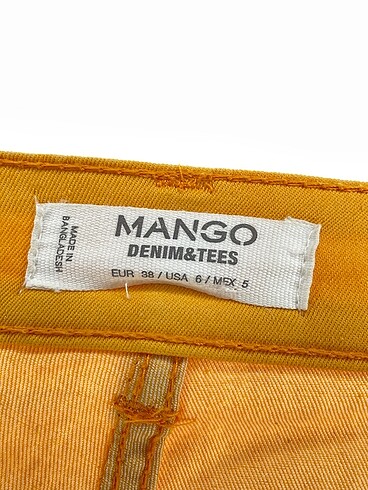38 Beden sarı Renk Mango Skinny %70 İndirimli.