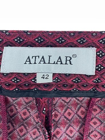 42 Beden bordo Renk Atalar Kumaş Pantolon %70 İndirimli.