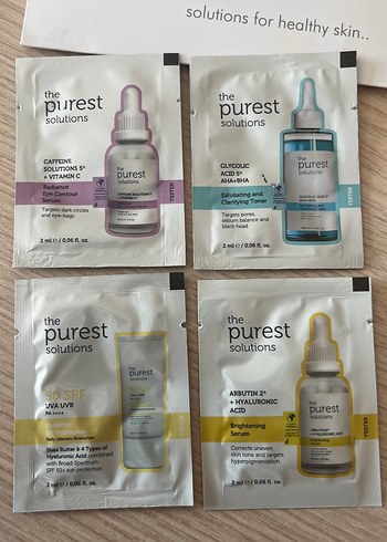 The Purest Solutions Cilt Bakım Seti