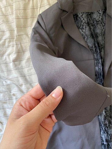 Gri blazer