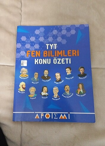 Apotemi tyt fen konu özet kitabı