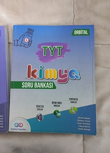  Beden TYT AYT kimya orbital yayınları soru bankası