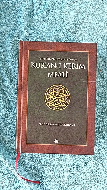 Kitap (kuranı kerim) türkçe mealli 